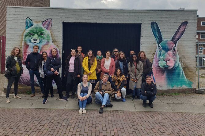 1,5 hour private guided Mural Street Art tour in Arnhem - Petra’s style is a major part of the value