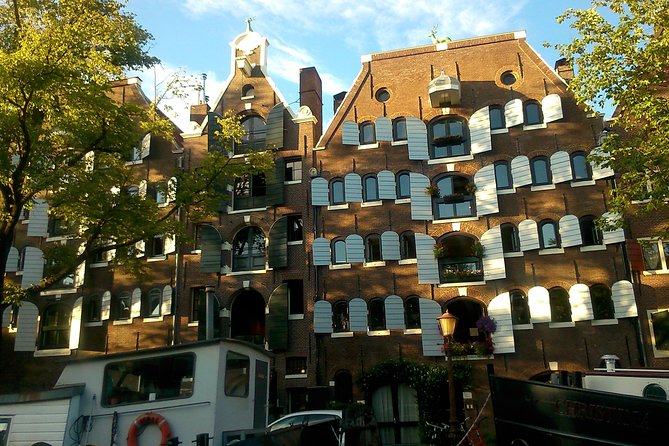 1,5 hours Amsterdam Rickshaw Tour - Passing the Anne Frank House area