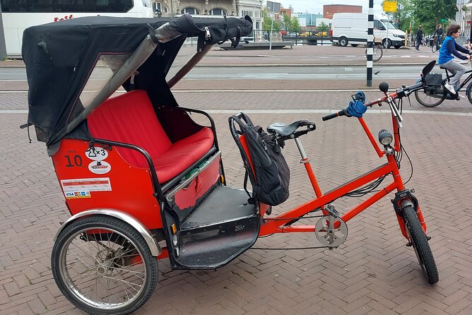 1 Hour Private Amsterdam Rickshaw Tour - The Anne Frank House area and the Prinsengracht