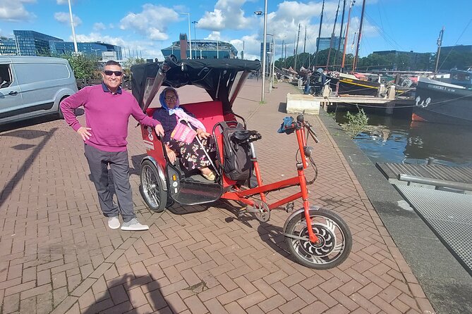 2 Hours Private Amsterdam Rickshaw Tour - De Gooyer Windmill and the Nine Streets