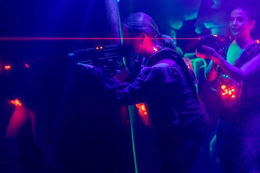 Aloha Amsterdam: Laser Tag Experience - What the underground arena is really like