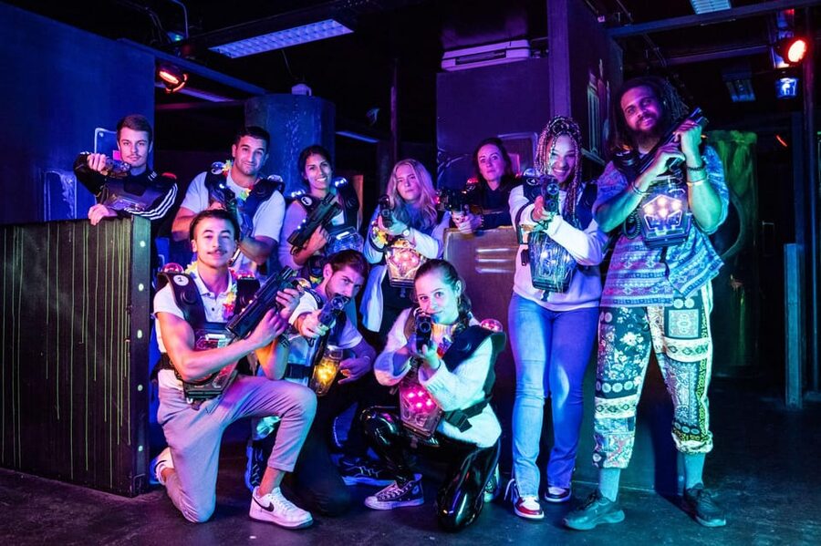 Aloha Amsterdam: Laser Tag Experience - The best clothing choice is not white