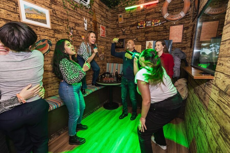 Aloha Amsterdam: Private Karaoke Booth with 20.000 Songs - The real value of the $132 group price
