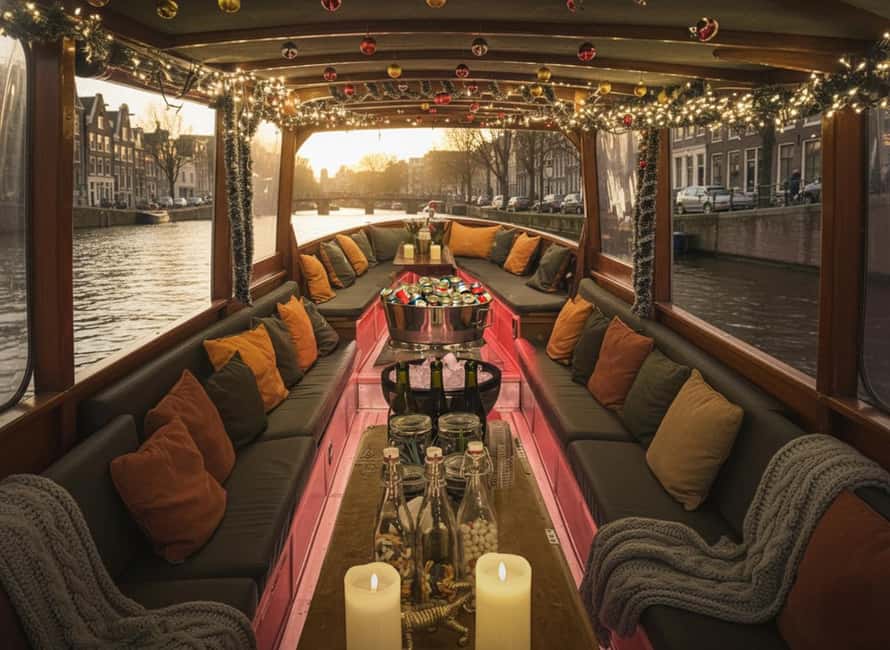 Amsterdam:1.5-Hour Canal Cruise local Guide, Drinks & Snacks - The canal ring: Herengracht, Golden Bend, and elegant façades