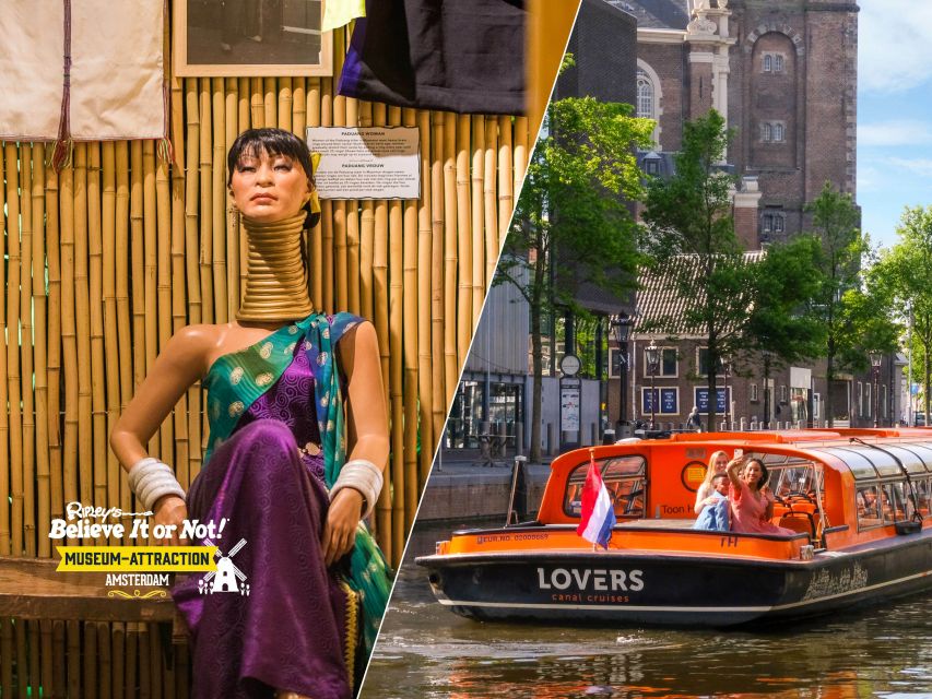 Amsterdam 1-Hour Canal Cruise and Ripley’s Believe it or Not - Two very different Amsterdam attractions in one ticket
