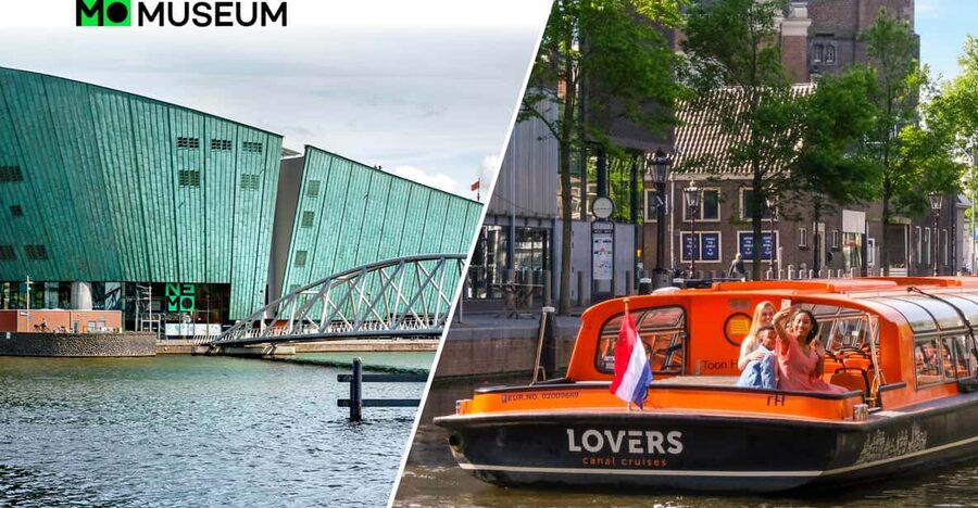 Amsterdam: 1-Hour Canal Cruise & NEMO Science Museum - The canal cruise: Amsterdam from the water