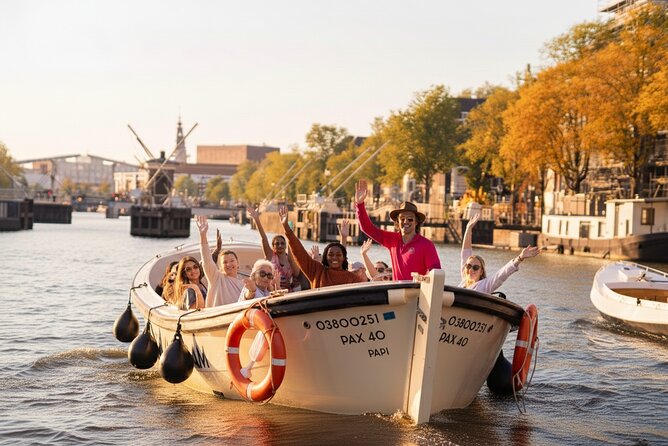 Amsterdam 1-Hour Canal Cruise With Live Guide - Old markets, churches, and the eastern canal route