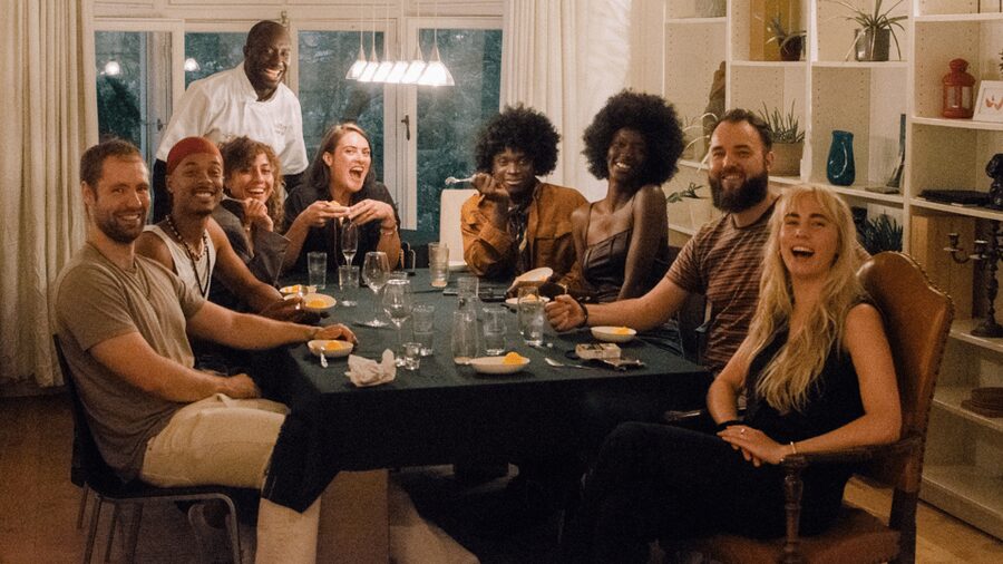 Amsterdam: 3-course dinner party at secret pop-up restaurant - Three courses with Jamaican flavor