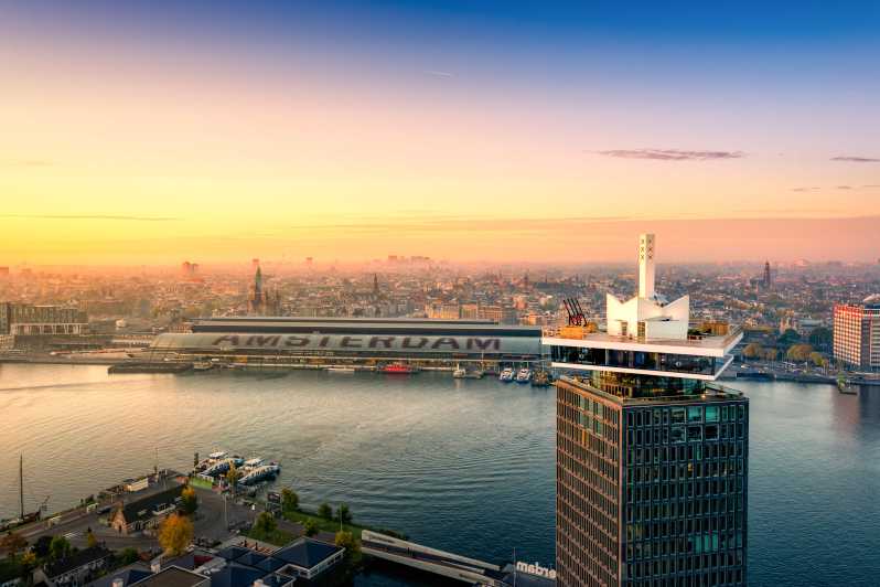 Amsterdam: A'DAM Lookout Entry Ticket with 2 Drinks - Crossing the IJ to A’DAM Tower