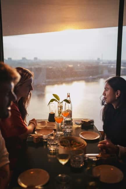 Amsterdam: A'DAM Lookout with Revolving Restaurant Moon - Key points at a glance