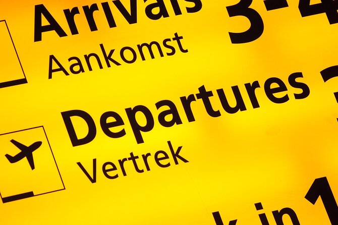 Amsterdam Airport Schiphol (AMS) Private Transfer to Amsterdam - Luggage, accessibility, and group fit