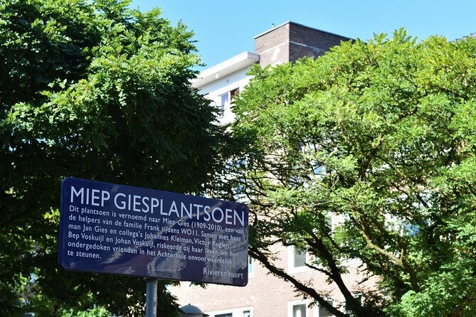 Amsterdam: Anne Frank Walking tour - Discover Her Story - The Former Oase Ice Cream Salon