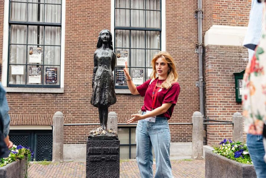 Amsterdam: Anne Frank Walking Tour - Guided in EN/DE/IT/ES - Zuiderkerk and Huis de Pinto