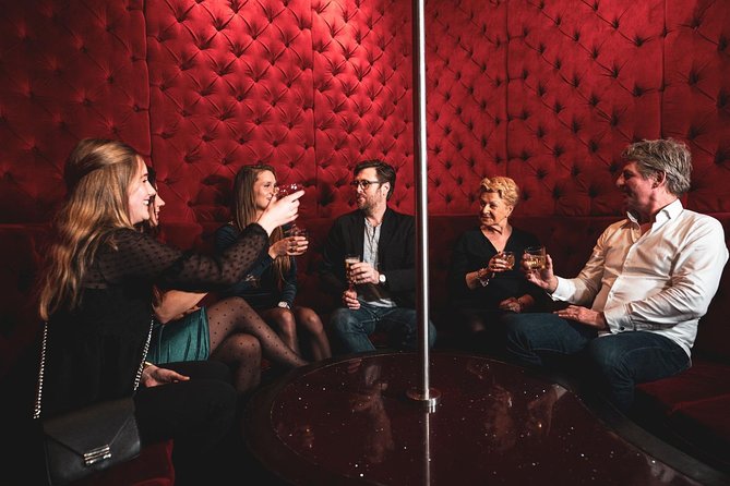Amsterdam: Behind the Scenes Strip Club Tour with Ex-Sex Worker - Exploring the bar and club rooms