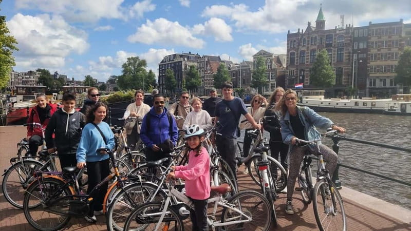 Amsterdam bike tour with a French-speaking guide local! - How much value do you get for $40?