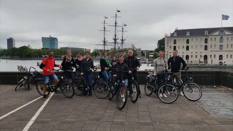 Amsterdam bike tour with a French-speaking guide local! - Haarlemmerbuurt and the route beyond the postcard center