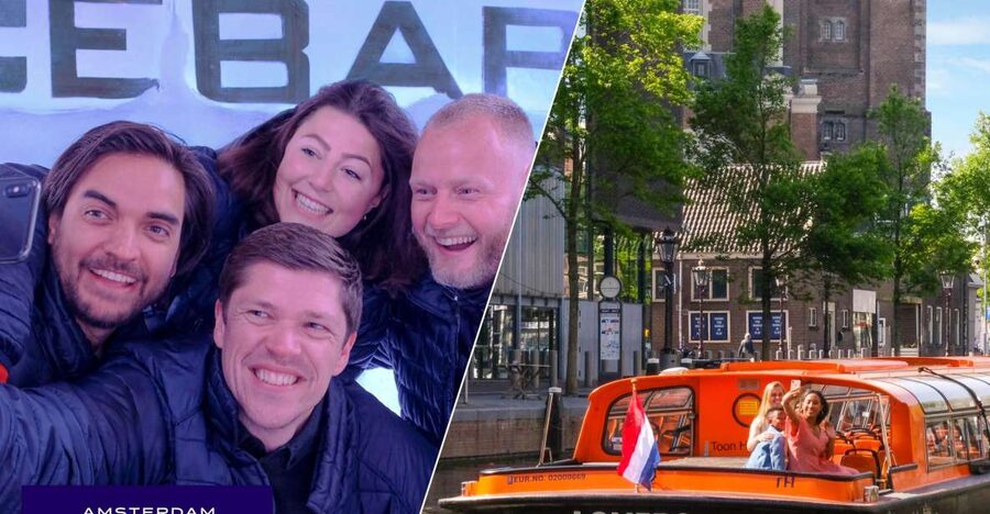 Amsterdam: Canal Cruise and Entrance to Xtracold Icebar - The one-hour cruise through Amsterdam’s historic waterways