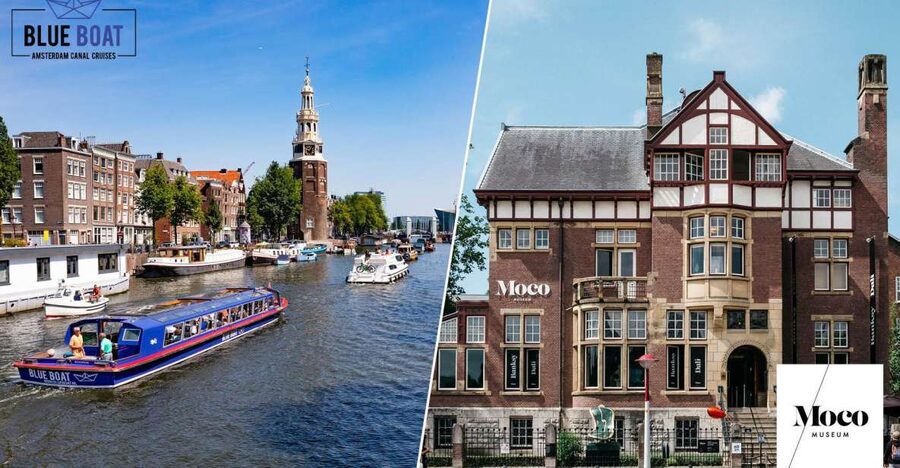 Amsterdam: Canal Cruise and Moco Museum Combined Ticket - Practical plan for using the ticket