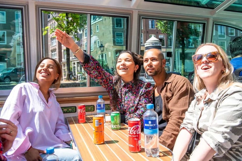 Amsterdam: Canal Cruise from Anne Frank Museum - Magere Brug and the museum waterfront