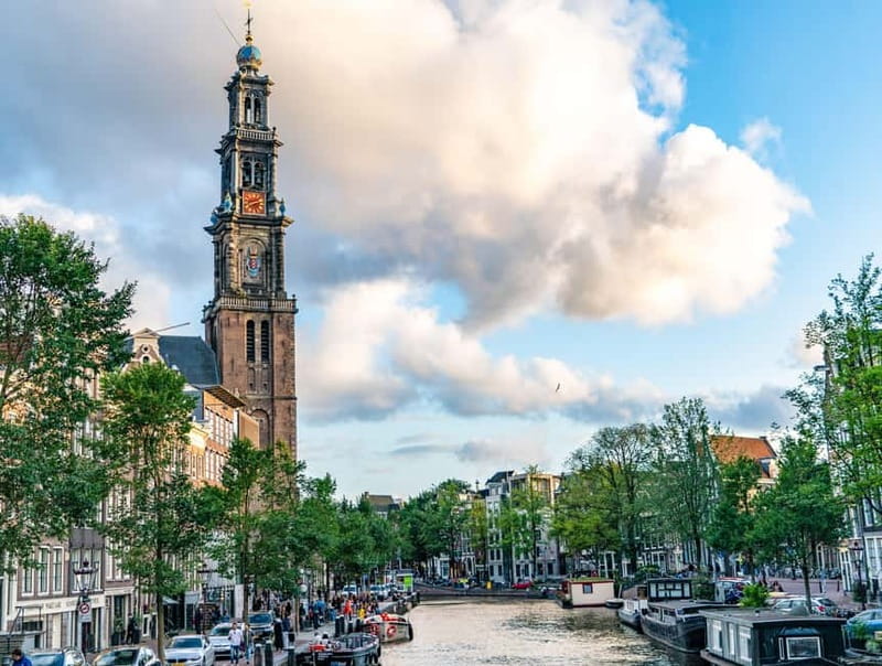 Amsterdam: Canal Cruise from Anne Frank Museum - Noorderkerk, Jordaan, and the Anne Frank House