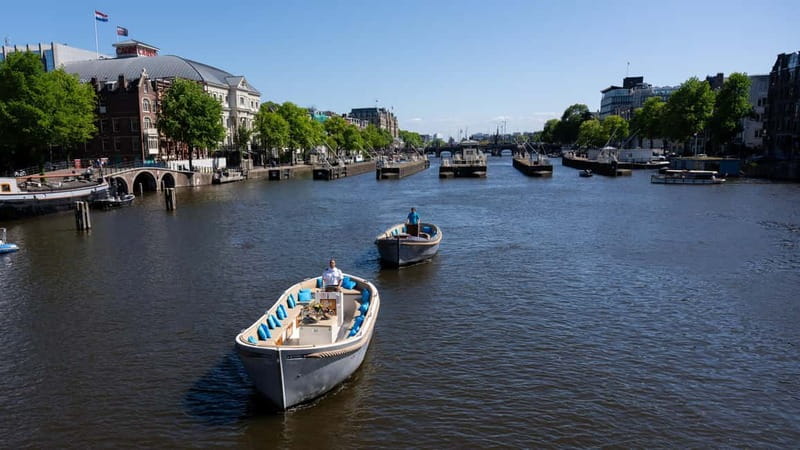 Amsterdam: Canal Cruise in Open Boat with Drink Option - Westerkerk, the Nine Streets, and Prinsengracht