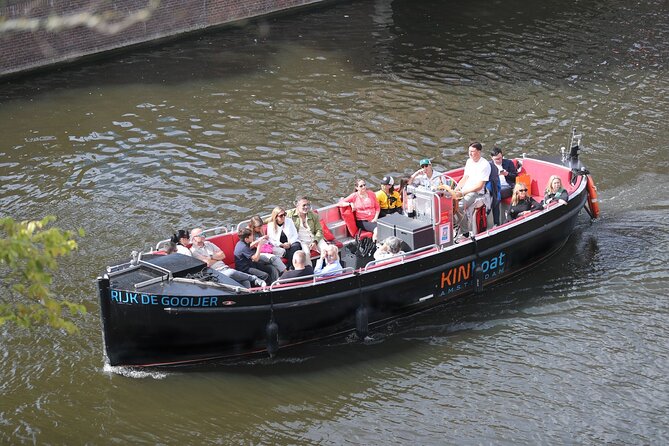 Amsterdam Canal Cruise in Open Boat with Unlimited Drinks Option - Westerkerk and the western canal belt