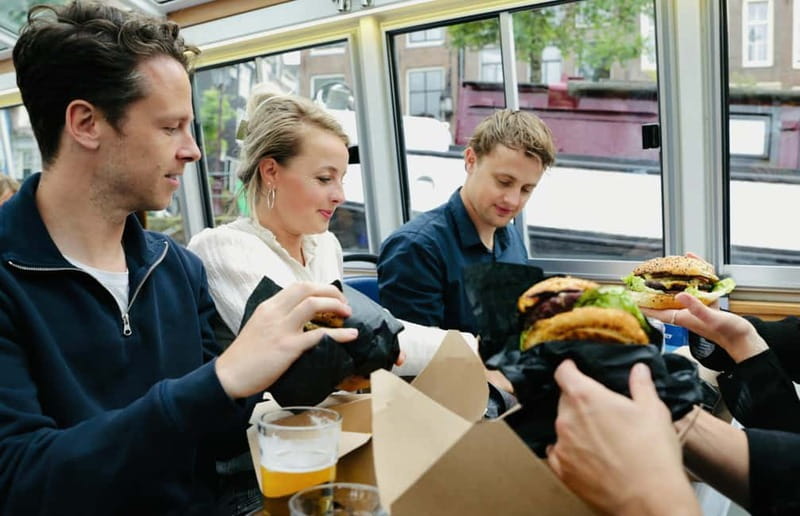 Amsterdam canal cruise with culinary burger or cheese & wine - Booking and timing tips
