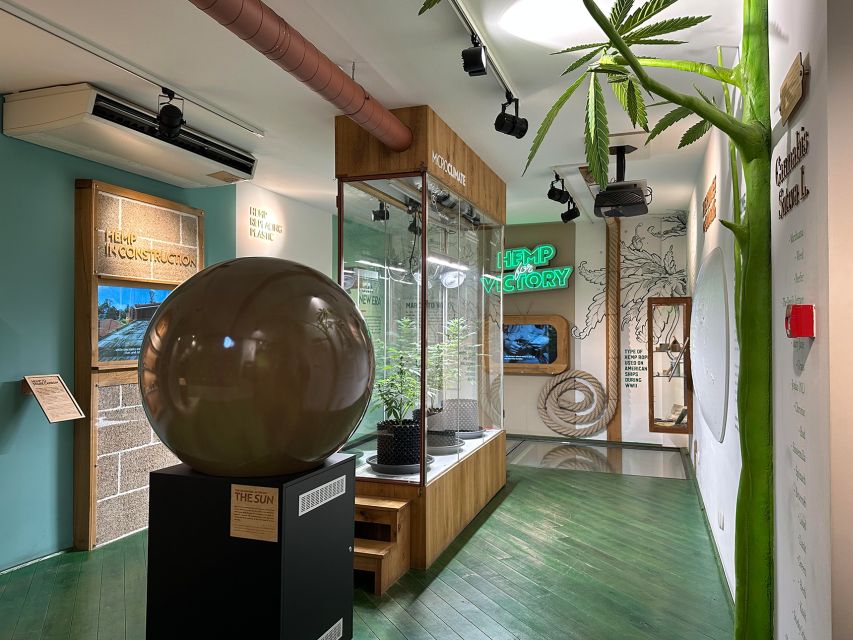 Amsterdam: Cannabis Museum Entry Ticket - Live plants, a microscope, and the testing machine