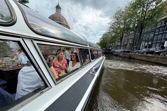 Amsterdam Cheese and Wine Canal Cruise - Reguliersgracht and the famous Seven Bridges view