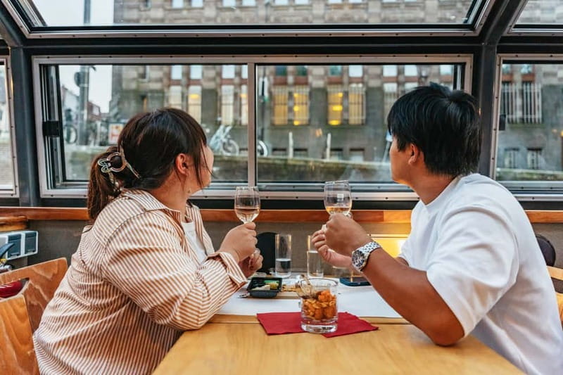 Amsterdam: Cheese & Wine Cruise Tasting Experience - The route through Amsterdam’s canal belt
