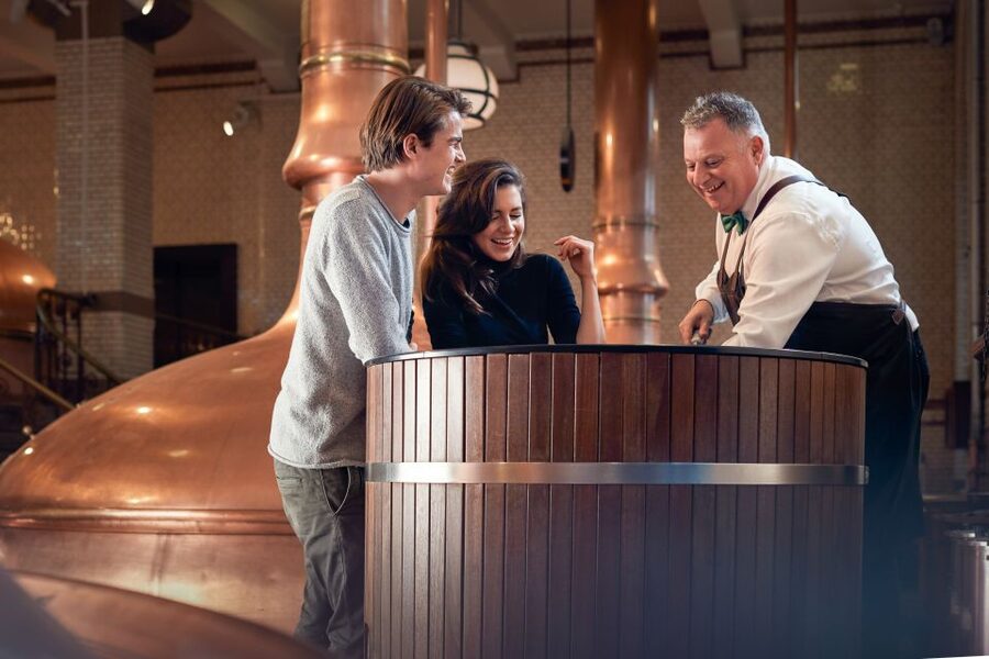 Amsterdam: City Canal Cruise and Heineken Experience - How the two halves work together