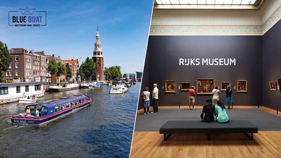 Amsterdam: City Canal Cruise and Rijksmuseum - The cruise from Stadhouderskade