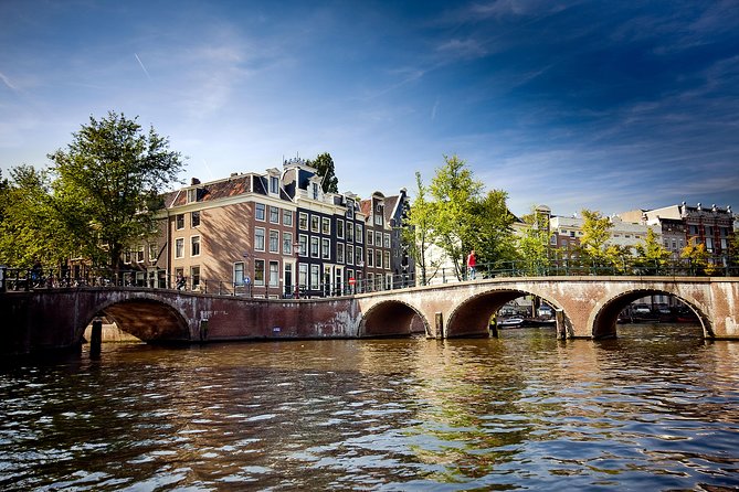 Amsterdam City Centre Cruise on heated boat with Audioguide - The Amstel River and the Skinny Bridge
