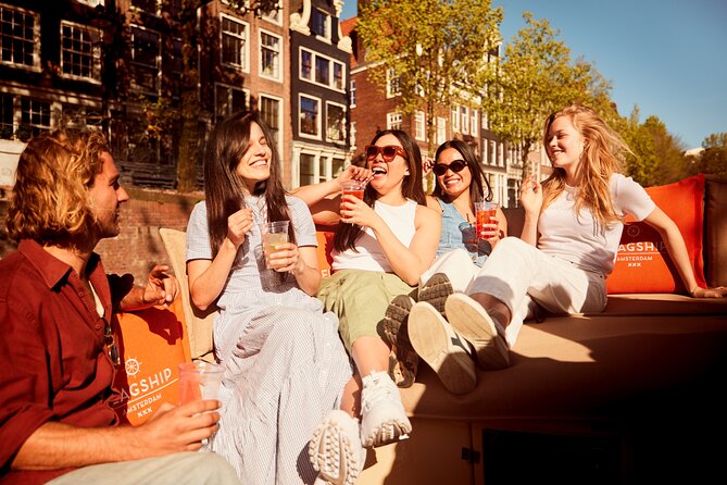 Amsterdam Classic Saloon Boat Canal Cruise with Live Guide - The Seven Bridges After Thorbecke Bridge