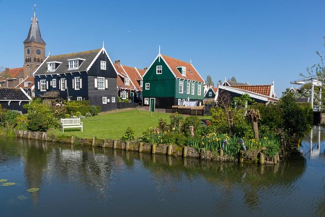 Amsterdam countryside tour by car - Marken harbor and a village shaped by the water