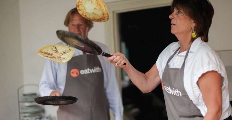 Amsterdam: Craft Dutch Pancakes in Charming Canal House - Making the pancakes from scratch