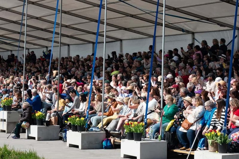 Amsterdam: Day Trip to Flower Parade & Keukenhof on April 18 - Keukenhof after the parade