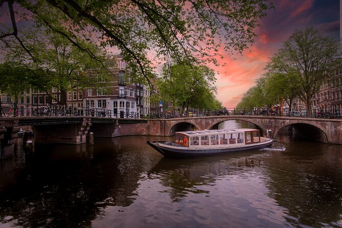 Amsterdam Evening Canal Cruise with Live Guide and Onboard Bar - Boarding near the Jordaan and the Anne Frank House