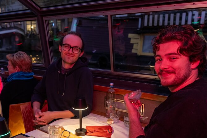 Amsterdam Evening Cocktail Cruise with snacks - The Seven Bridges view