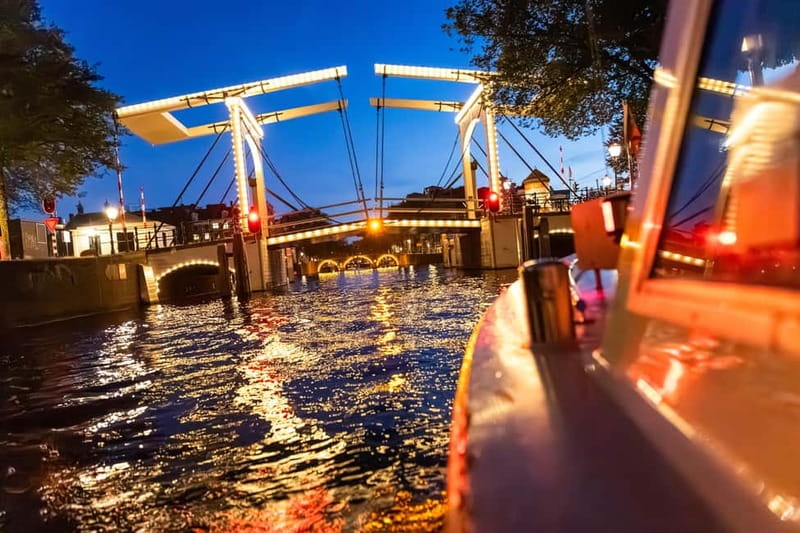 Amsterdam: Evening Cruise with Optional Wine and Snacks - EYE Film Institute and A’DAM Tower from the water