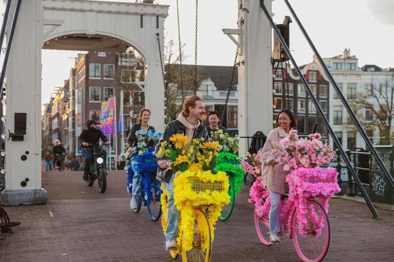 Amsterdam: Explore Canals, Guided Tour on Flower Bikes - Why a flower bike changes the Amsterdam ride