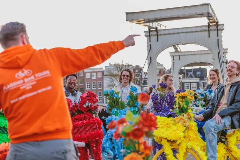 Amsterdam: Explore Canals, Guided Tour on Flower Bikes - Who should book this FlowerBike tour?