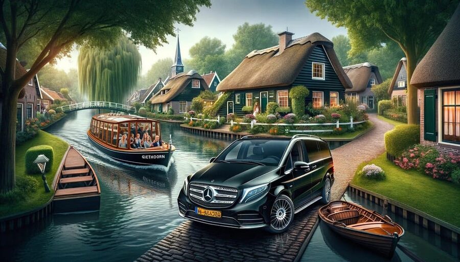 Amsterdam: Explore Giethoorn in a Private Tour with Driver - Leaving Amsterdam for Giethoorn