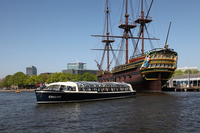 Amsterdam Family-Friendly Canal Cruise with Snackbox Option - A’DAM Tower, NEMO, and the Amstel
