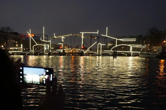 Amsterdam Festival of Lights Cruise by Captain Dave - Seeing Amsterdam’s lights from the canal