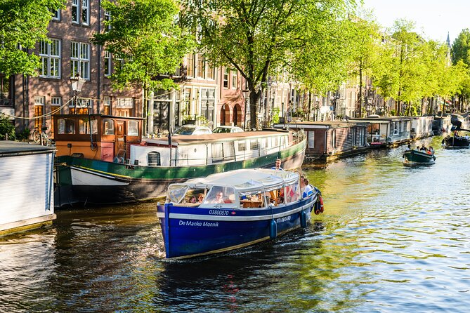 Amsterdam: German-speaking boat trip with bar on board - Key points to know before booking