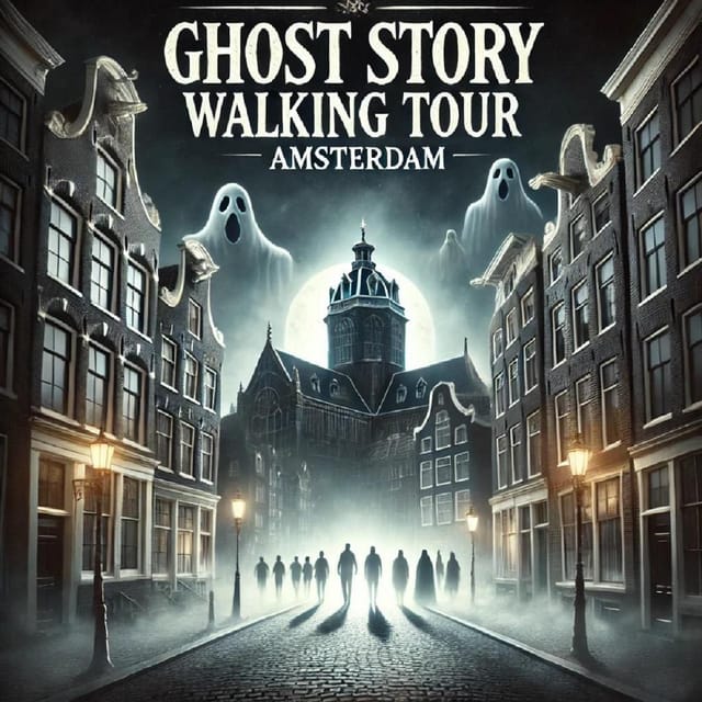 Amsterdam: Ghastly Grachten: ghost stories&dark history tour - Meeting at Those Dam Boat Guys