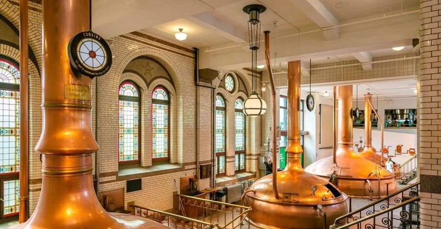 Amsterdam: Heineken Experience Ticket - The four ingredients and brewing process