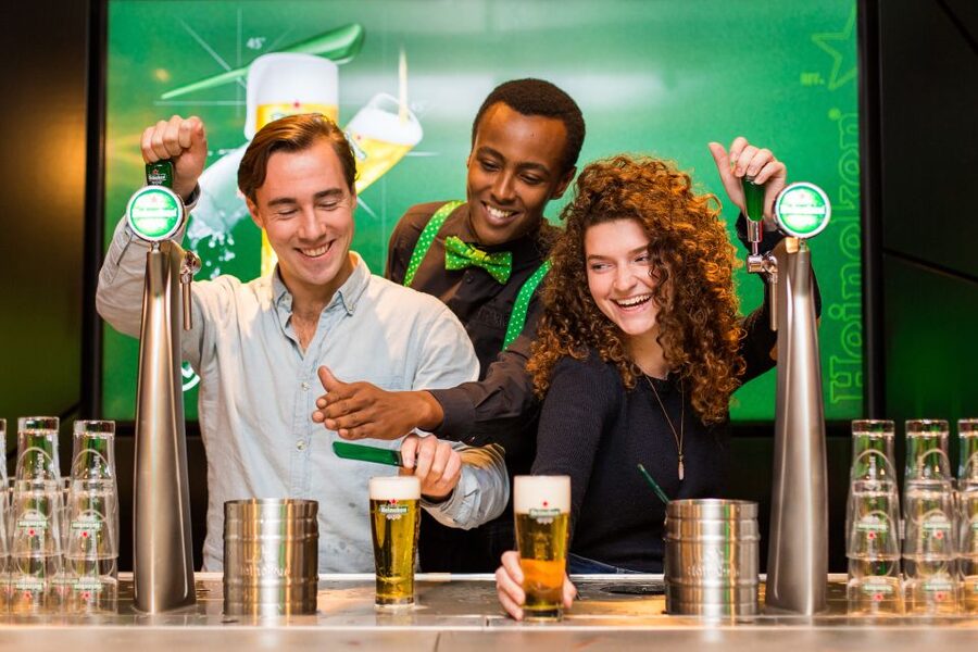 Amsterdam: Heineken Experience Ticket - The Brew U ride and hands-on displays