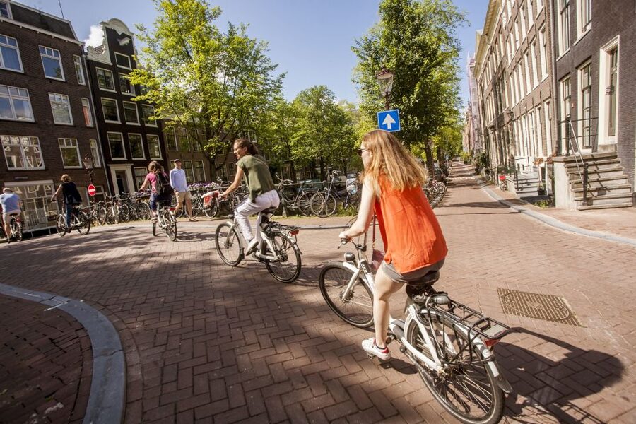 Amsterdam: Hidden Gems & Highlights Guided Bike Tour - Museum Square and Amsterdam’s cultural center